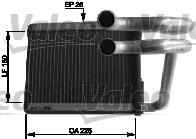 Heat Exchanger, interior heating - 812434 VALEO