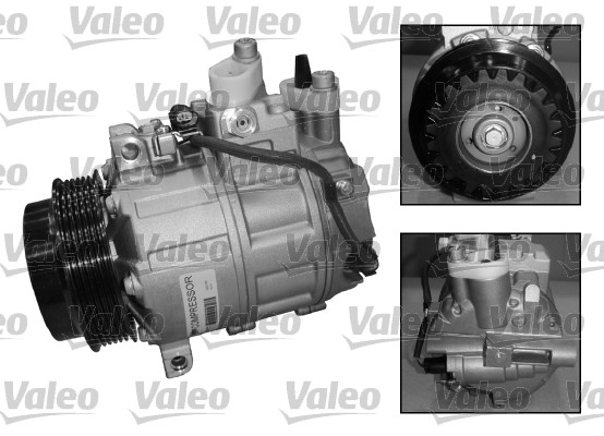 Compressor, air conditioning - 813157 VALEO