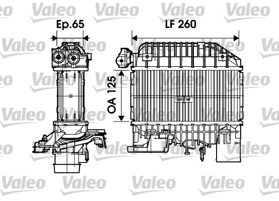 Интеркулер - 817698 VALEO