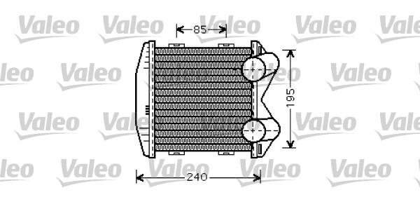 Intercooler, charger - 817931 VALEO
