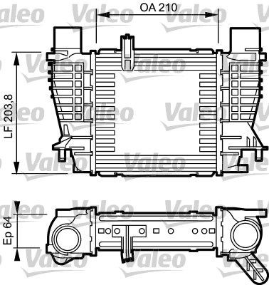 Intercooler - 817999 VALEO