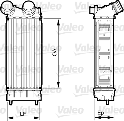 Intercooler - 818226 VALEO