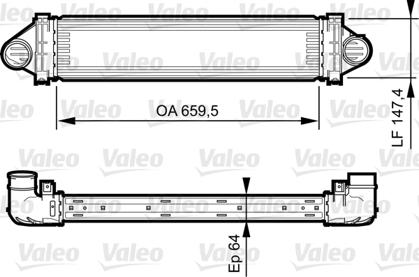 Intercooler - 818240 VALEO