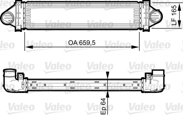 Intercooler - 818245 VALEO