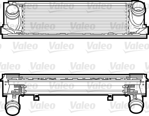 Intercooler, charger - 818259 VALEO