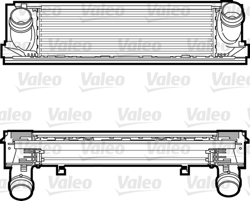 Intercooler, charger - 818260 VALEO