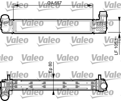 Intercooler - 818270 VALEO