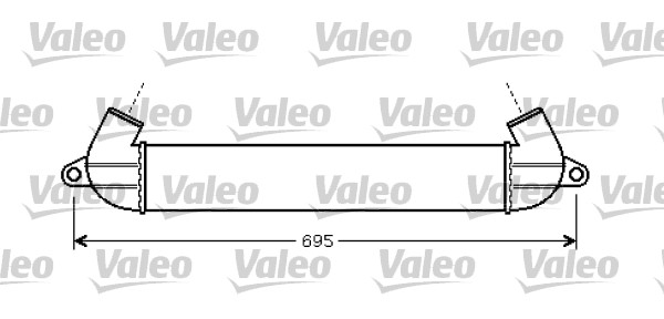 Intercooler, charger - 818712 VALEO