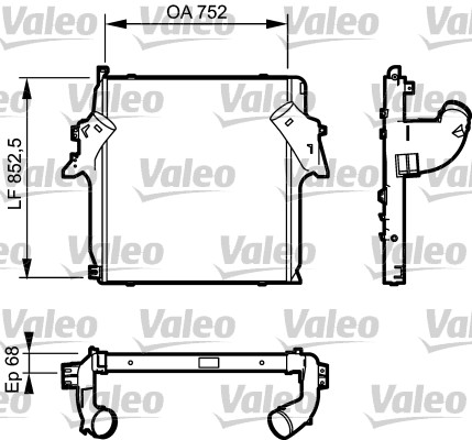 Intercooler - 818781 VALEO