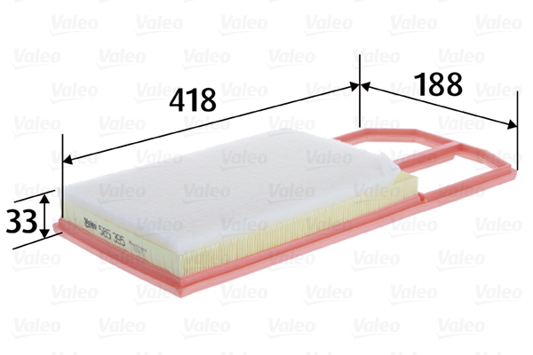 Air Filter - 585395 VALEO