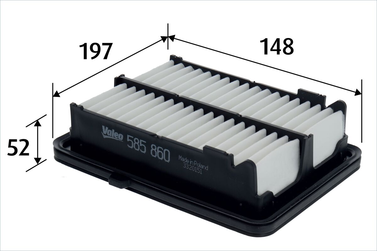 Air Filter - 585860 VALEO