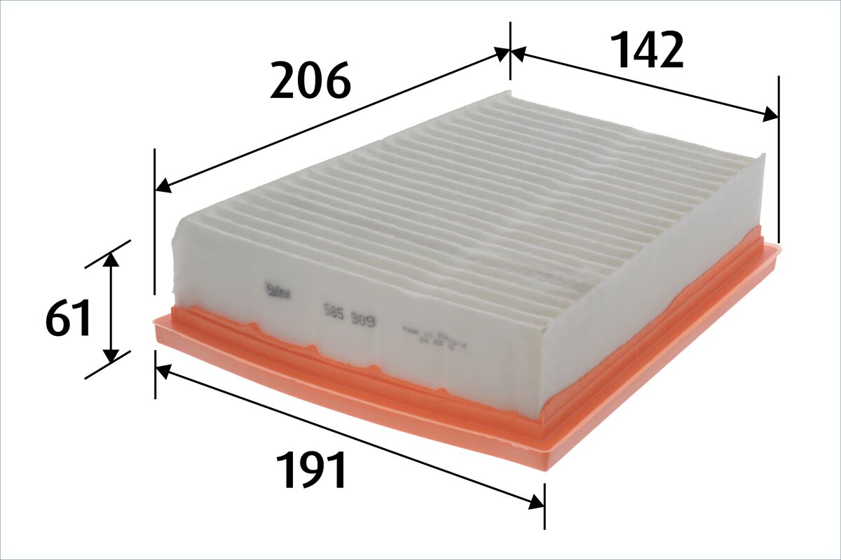 Air Filter - 585909 VALEO
