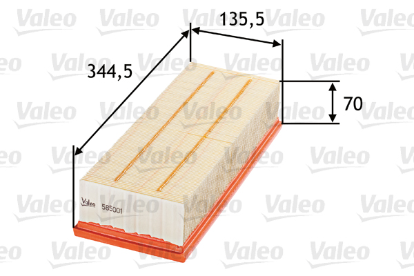 Air Filter - 585001 VALEO