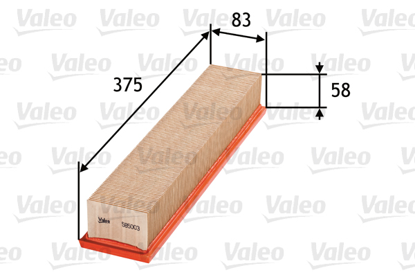 Air Filter - 585003 VALEO