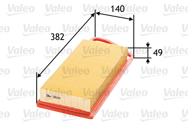 Filtro aria - 585005 VALEO