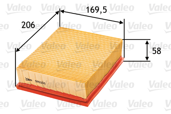 oro filtras - 585006 VALEO