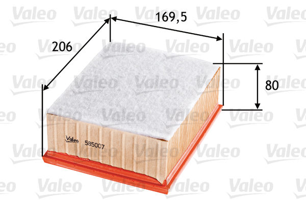 Air Filter - 585007 VALEO