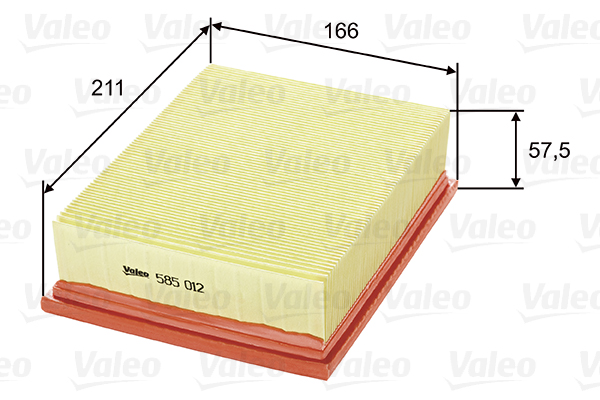 Air Filter - 585012 VALEO