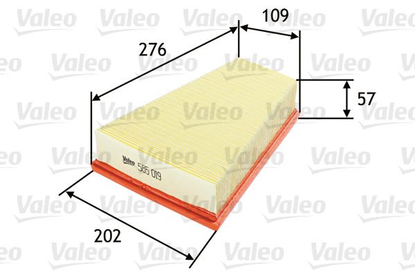 Filtro aria - 585019 VALEO