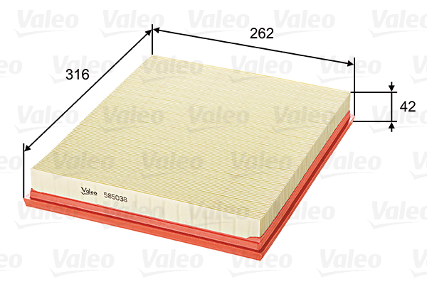 Air Filter - 585038 VALEO