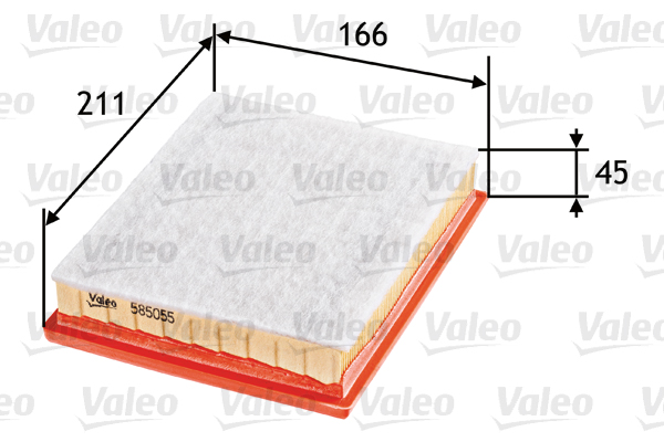 oro filtras - 585055 VALEO