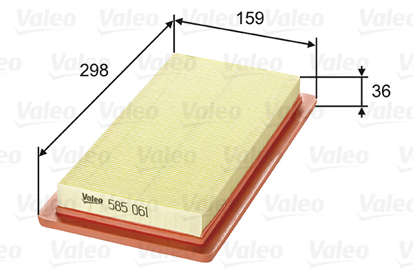 oro filtras - 585061 VALEO