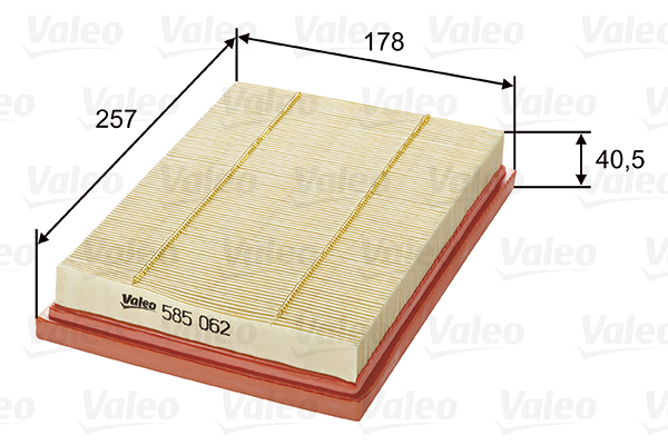 Air Filter - 585062 VALEO