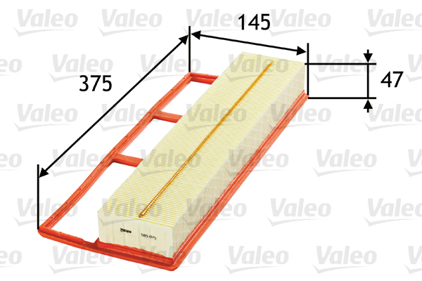 Air Filter - 585075 VALEO