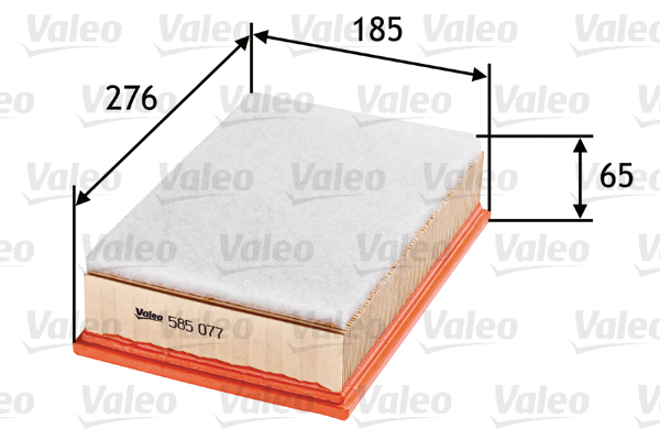 Filtro aria - 585077 VALEO