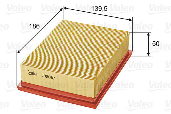 Luftfilter - 585087 VALEO