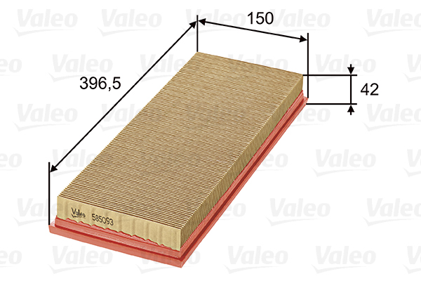 Воздушный фильтр - 585093 VALEO