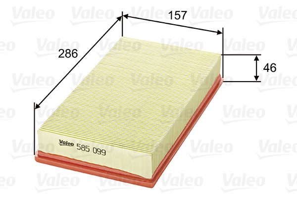 Air Filter - 585099 VALEO