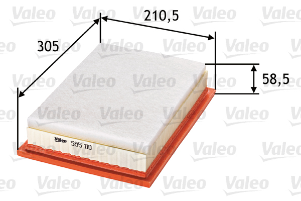 Air Filter - 585110 VALEO