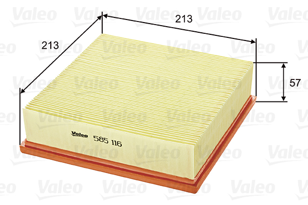 oro filtras - 585116 VALEO