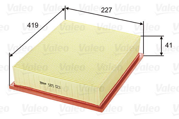 Air Filter - 585123 VALEO