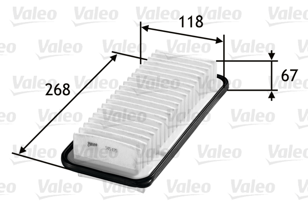 Air Filter - 585125 VALEO