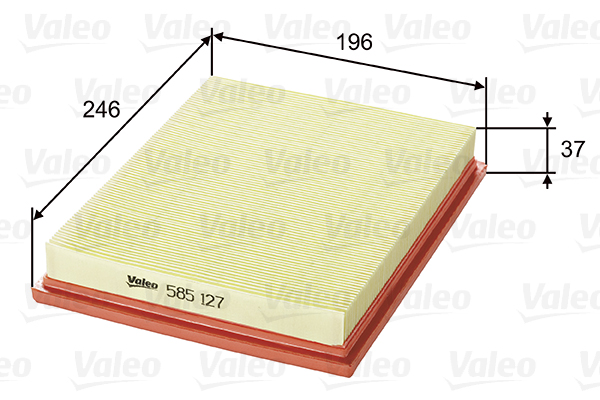 Air Filter - 585127 VALEO
