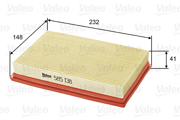 Air Filter - 585138 VALEO