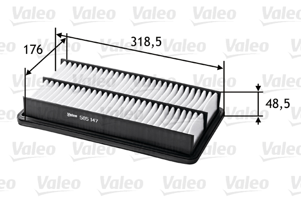 Air Filter - 585147 VALEO