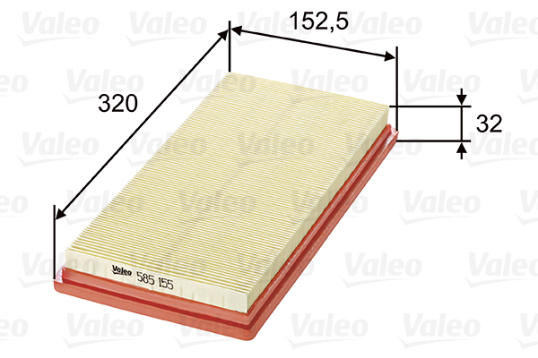Air Filter - 585155 VALEO