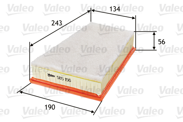 Luftfilter - 585156 VALEO
