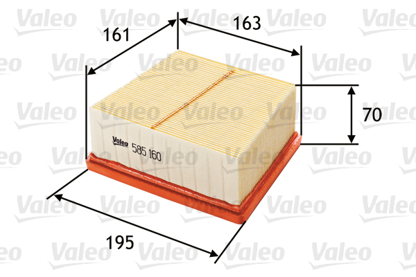 Air Filter - 585160 VALEO