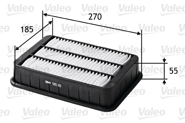 Filtro aria - 585161 VALEO