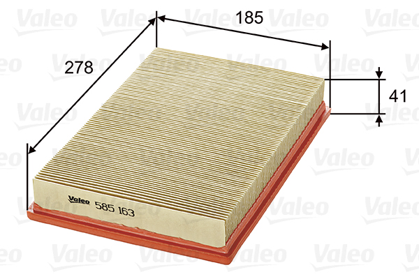 Air Filter - 585163 VALEO