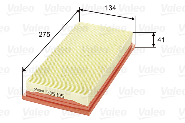 oro filtras - 585165 VALEO