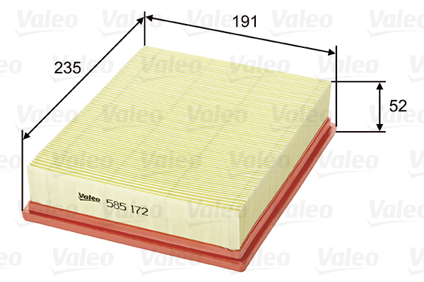 Air Filter - 585172 VALEO
