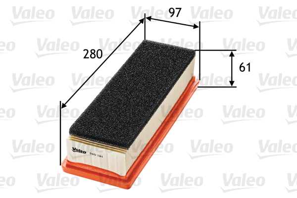 Filtro aria - 585181 VALEO