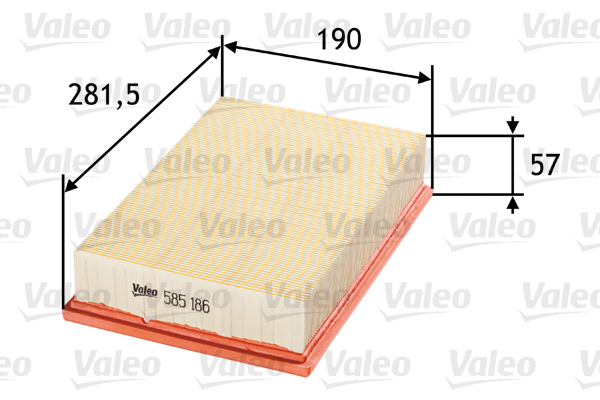 Air Filter - 585186 VALEO