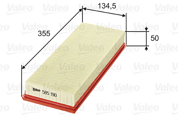 Air Filter - 585190 VALEO