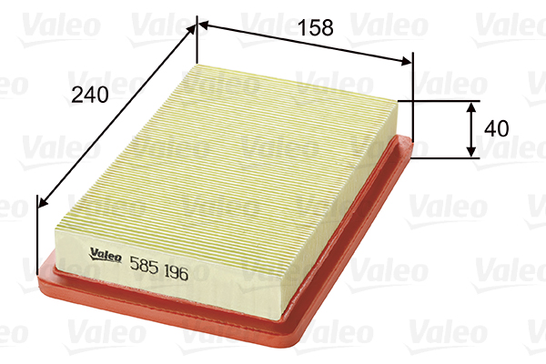 Luftfilter - 585196 VALEO